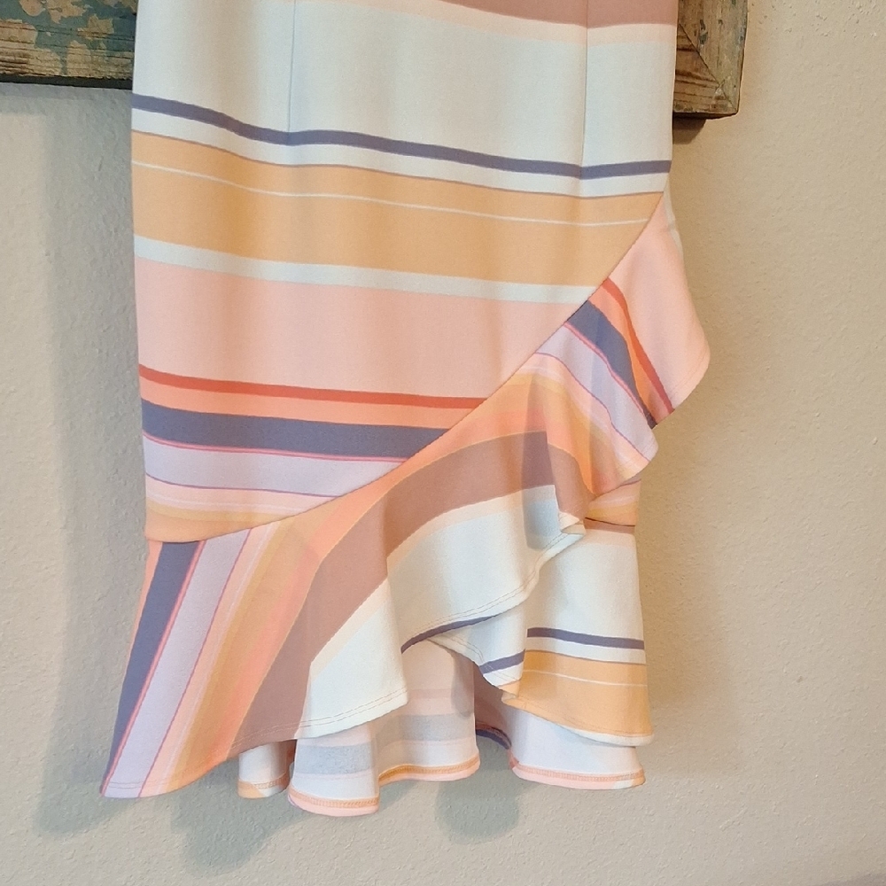🔥🔥$8.00 Bar III White Cream Tiered Sundress. NWOT Size MEDIUM - Picture 6 of 10